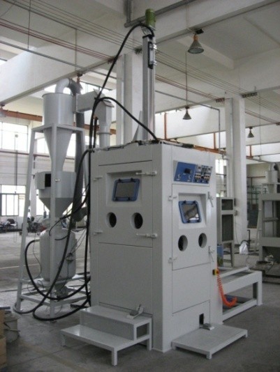 雙工位壓入式噴砂機(jī)